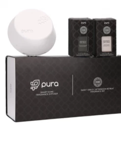 Bridgewater Candle Company Pura Diffuser Set With Sweet Grace & Afternoon Retreat Fragrance Refills