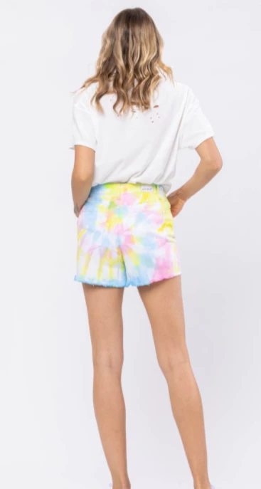 Judy Blue Kylie Tie-Dye Shorts 6 Judy Blue Kylie Tie-Dye Shorts
