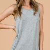 Emma's Closet Emma's Tank - Heather Grey Tops