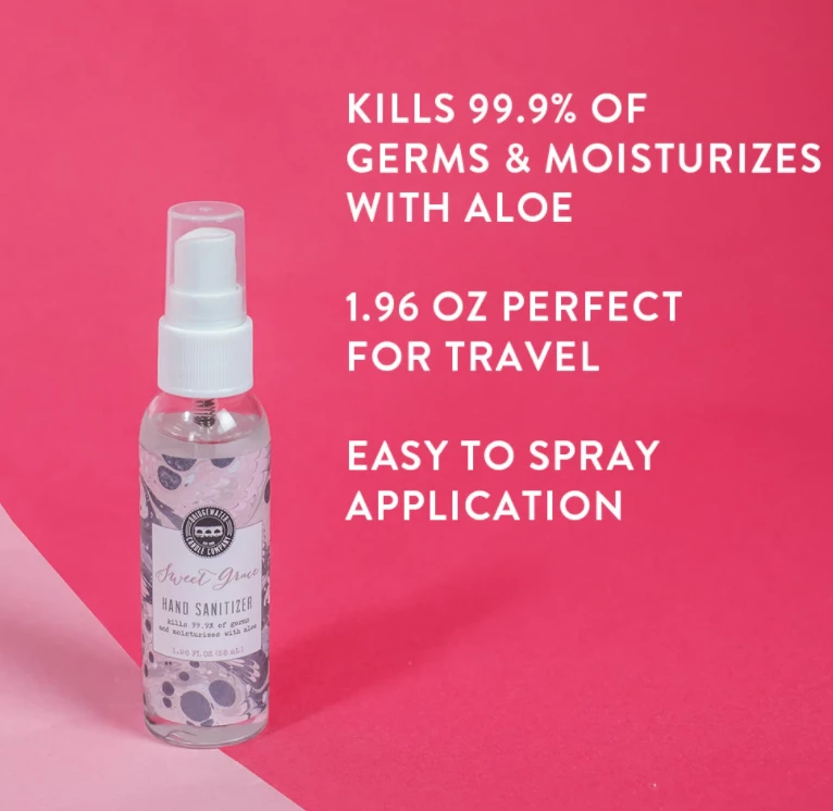 Bridgewater Candle Company Sweet Grace Hand Sanitizer 5 Bridgewater Candle Company Sweet Grace Hand Sanitizer