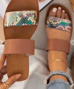 Appleblossom Rainbow Snake Sandals