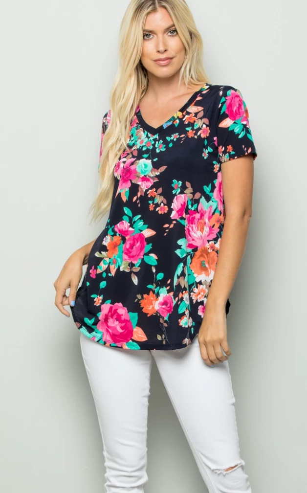 Heimish Carefree - Navy Tops 3 Heimish Carefree - Navy Tops