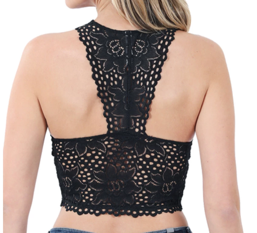 Zenana Accessories Dreamy Bralette - Dusty Pink 4 Zenana Accessories Dreamy Bralette - Dusty Pink