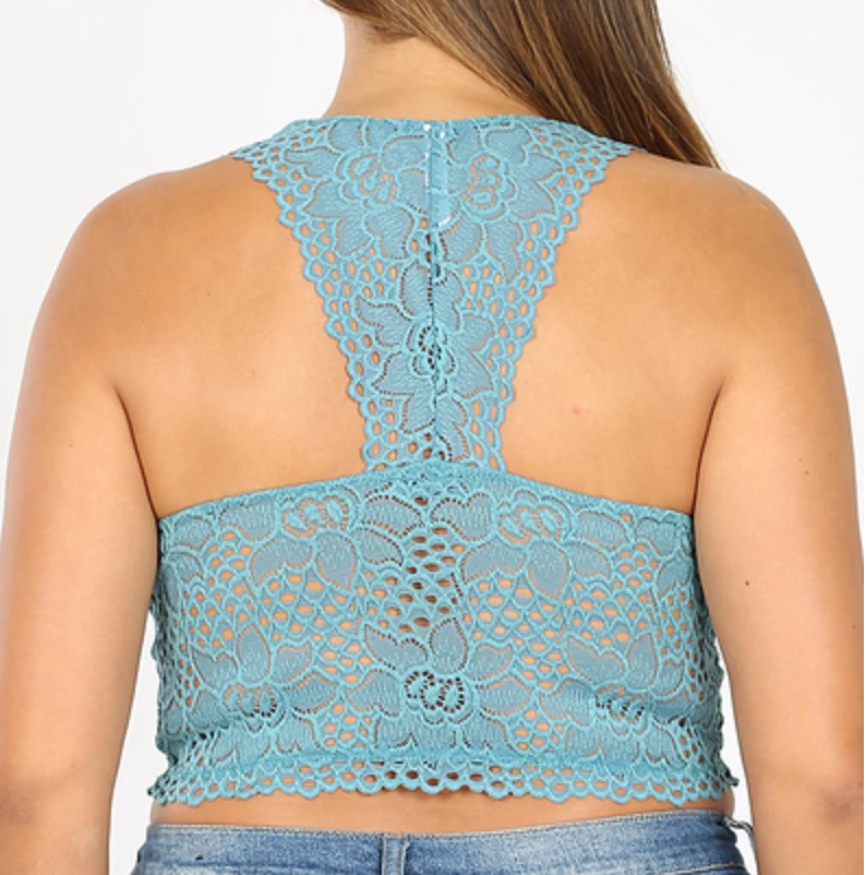 Zenana Cassie Bralette - Rose 4 Zenana Cassie Bralette - Rose