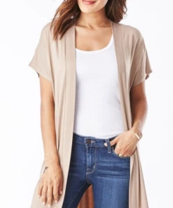 Emma's Closet Cardigans/Sweaters Emma's Cardi - Taupe