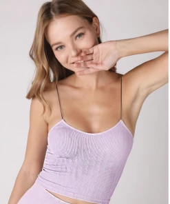 Nikibiki Ribbed Crop Top Tops