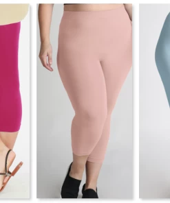 Nikibiki Curvy Capri Leggings (Multiple Colors)