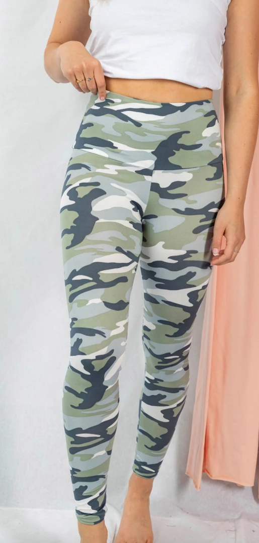 White Birch Bottoms Work It Out Leggings - Sage 3 White Birch Bottoms Work It Out Leggings - Sage