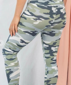 White Birch Bottoms Work It Out Leggings - Sage