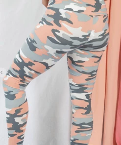 White Birch Work It Out Leggings - Blush