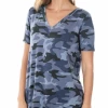 Zenana All The Fun Camo - Navy