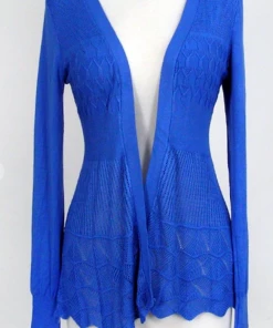 Dreamers Look At Me Cardi - Royal Blue