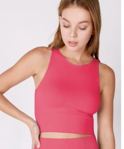 Nikibiki High Neck Crop Top Tops