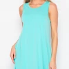 HoneyMe Everyday Swing Dress - Mint 2 HoneyMe Everyday Swing Dress - Mint