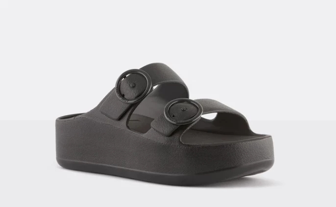 Lemon Jelly Gaia Platform Sandals - Black Shoes 3 Lemon Jelly Gaia Platform Sandals - Black Shoes