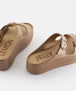 Lemon Jelly Gaia Platform Sandals - Bronze Shoes 7 Lemon Jelly Gaia Platform Sandals - Bronze Shoes