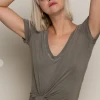 Pol Apparel Classic Lace Top - Olive