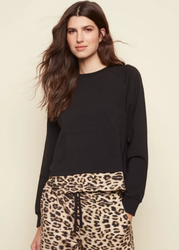 Charlie B Leopard & Black Top 3 Charlie B Leopard & Black Top