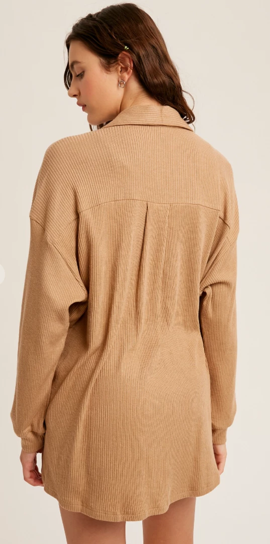 Listicle Tops Slumber Time Set - Taupe 4 Listicle Tops Slumber Time Set - Taupe