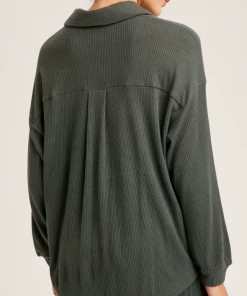 Listicle Slumber Time Set - Dark Sage Tops