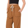 Zenana High Waist Joggers - Camel Bottoms 1 Zenana High Waist Joggers - Camel Bottoms