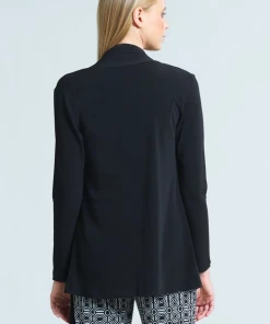 Clara Sun Woo Drape Cardigan - Black