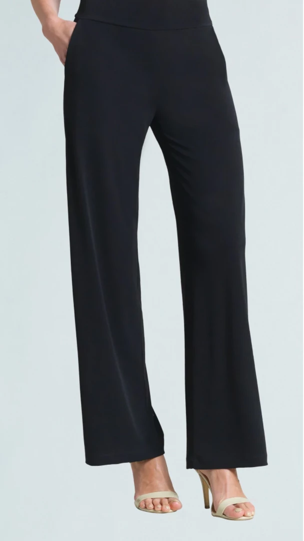 Clara Sun Woo Straight Pant - Black 3 Clara Sun Woo Straight Pant - Black
