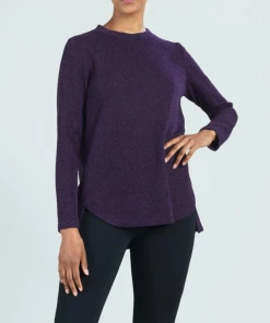 Clara Sun Woo Scallop Sweater - Purple