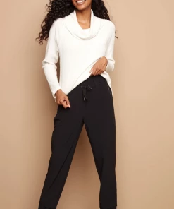 Charlie B Techno Pull-On Jogger - Black