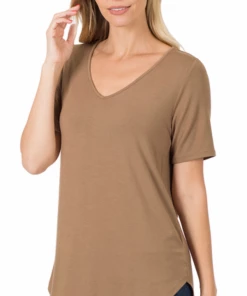 Zenana Basics Daily Dose V - Mocha (S-3X)