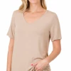 Zenana Daily Dose V - Ash Mocha (S-3X) 2 Zenana Daily Dose V - Ash Mocha (S-3X)