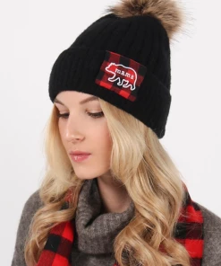 David & Young Mama Bear - Black/Plaid Accessories