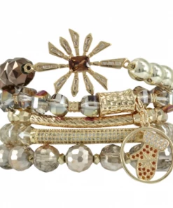 Erimish Snowflake Bauble Box - Brown