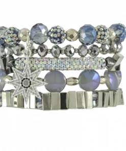 Erimish Icing Bauble Box - Navy Jewelry