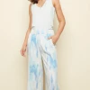 Apparel Charlie B Printed Palazzo - Mint
