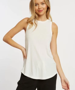Thread & Supply Ribbed Tank - White