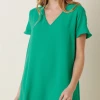 Mitto Shop Apparel Maisie Dress - Green