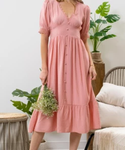 Blu Pepper Blissful Blush Maxi Apparel