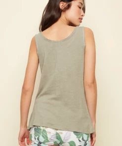 Charlie B Rib Cami - Celadon