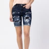 Apparel Judy Blue Mira Patch Bermuda Shorts
