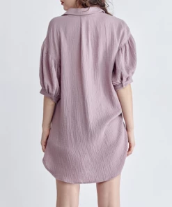 GeeGee Curvy Breezy Day - Purple Apparel