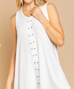 Pol Thinking About You Dress - Off White