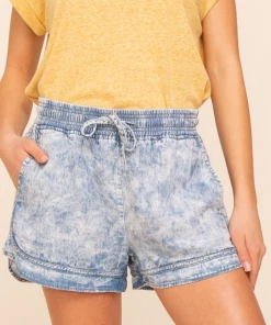 Thread & Supply More Than Meets The Eye Shorts - Denim Acid