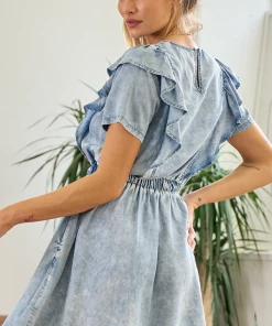 Doe & Rae Feels Like Summer Denim Dress