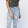 Judy Blue Logan Destroyed Tummy Control Skinny Apparel