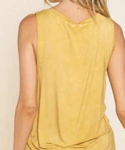 Pol Button Basic - Mustard