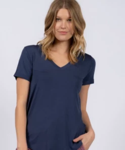 Thread & Supply Lenelle Tee - Navy