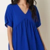 Mitto Shop Summer Blue Mini Dress (S-3X) Apparel