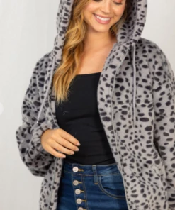 White Birch Dottie Fur Jacket