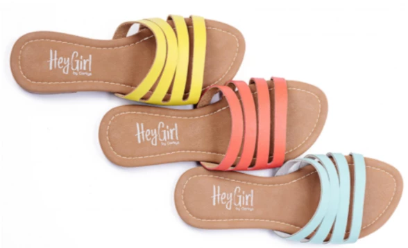 Corky Hey Girl Bikini Slide - Yellow 3 Corky Hey Girl Bikini Slide - Yellow